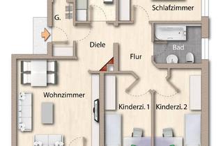 Anlageobjekt in 85399 Hallbergmoos, 4-Zimmer-Wohnung mit Terrasse & Garten – ideal für Anleger