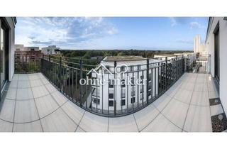 Penthouse mieten in 60528 Frankfurt, Panoramaweitblick über Niederrad