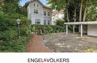Villa kaufen in 22926 Ahrensburg, Repräsentativ Wohnen & Arbeiten: Charismatische Jugendstil-Villa in bester Lage