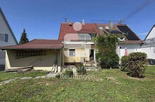 Doppelhaushälfte kaufen in 72555 Metzingen, Charmante Doppelhaushälfte mit Garage, Garten und Raum für eigene Ideen