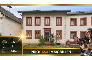 Einfamilienhaus kaufen in 54516 Wittlich, Charmantes Einfamilienhaus (142 m² Wfl., 489 m² Grdst.) mit Scheune, Garten und Ausbaupotenzial in Wittlich-Wengerohr