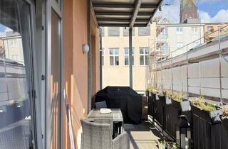Wohnung mieten in 19053 Schwerin, Mitten in der Stadt, fern vom Trubel: 2-Zimmer-Hofwohnung mit Balkon