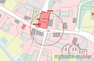 Immobilie kaufen in 96152 Burghaslach, baureifes Baugrundstück mit Baugenehmigung direkt in Burghöchstadt