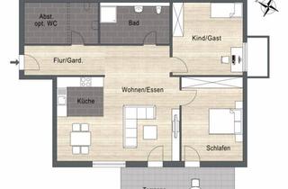 Wohnung kaufen in 75056 Sulzfeld, Die GERÄUMIGE im 1. Gartengeschoss