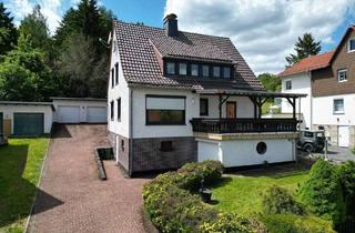 Einfamilienhaus kaufen in 34355 Staufenberg, Staufenberg - Geräumiges Einfamilienhaus mit Einliegerwohnung in ruhiger Lage mit Fernblick über Benterode