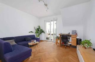 Wohnung kaufen in 75177 Nordstadt, Stilvolle 2,5-Zimmer-Altbauwohnung mit hochwertiger Ausstattung und Ausbaureserve im DG!