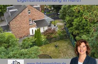 Wohnung kaufen in 50354 Hürth, Einzigartige, lichtdurchfluteteTraumwohnung, großer Garten,Blick ins Grüne
