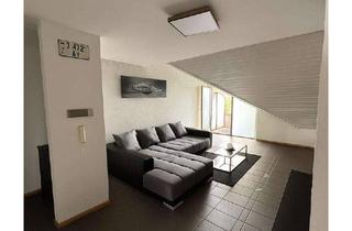 Wohnung mieten in 76549 Hügelsheim, Dachgeschosswohnung mit überdachtem Balkon und Einbauküche in Hügelsheim