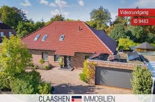 Haus kaufen in 26524 Hage, Eleganz trifft Raumgefühl – Winkelbungalow der Extraklasse
