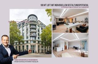 Loft kaufen in Beethovenstraße 14 WE27, 04107 Leipzig, Modernes Loft auf 180 m² – flexibel zur 5-Raum-Wohnung gestaltbar