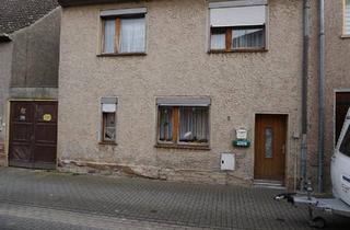 Einfamilienhaus kaufen in 06577 An der Schmücke, An der Schmücke - Haus mit kleinem Garten - ideal für Handwerker! Mietkauf möglich