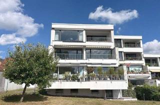 Wohnung kaufen in 28755 Bremen, Bremen - PURNHAGEN-IMMOBILIEN - Traumhafter Weserblick! Vegesack, 4-Zi.-Eigentumswohnung mit Loggia u. Garage