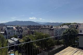 Penthouse mieten in 79106 Stühlinger, Erstbezug mit Balkon: Stilvolle 4-Raum-Penthouse-Wohnung mit luxuriöser Innenausstattung in Freiburg