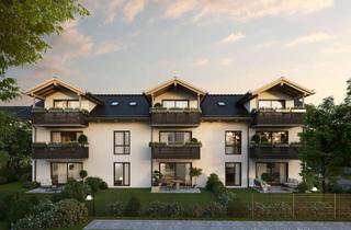 Wohnung mieten in Schultheiß-Gipp-Straße, 83109 Großkarolinenfeld, Erstbezug - moderne 2-Zimmer-Dachgeschosswohnung mit Balkon und EBK, barrierefrei & nachhaltig