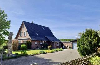 Haus kaufen in 29599 Weste, Gepflegtes EFH mit neuw. Dach, Do.garage + wunderschön angelegtem Garten in unverbauter Randlage