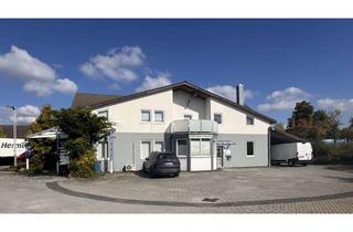 Büro zu mieten in Flurweg, 91613 Marktbergel, Lager- und Produktionshalle 1400qm mit Büro, Sanitärräumen nach Bedarf einer Betriebsleiterwohnung