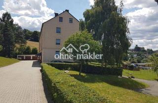 Wohnung kaufen in 07356 Bad Lobenstein, Provisionsfrei 3-Zimmer Eigentumswohnung EG hell, ruhig und naturnah mit zwei Stellplätzen vorm Haus