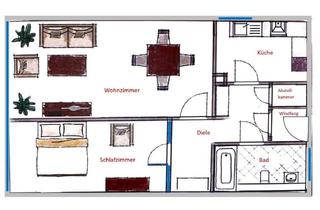 Wohnung kaufen in Trebetastr., 54296 Mariahof, Gepflegte 2-Zimmer-Wohnung in Trier-Mariahof mit Blick ins Grüne
