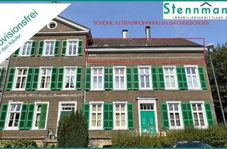 Wohnung kaufen in Vogelsmühle 20, 42477 Radevormwald, AUS ZWEI MACH 1: PROVISIONSFREIE 3 ZIMMER-ALTBAUWOHNUNG MIT VIEL PLATZ IN VOGELSMÜHLE VON RADEVORMWALD