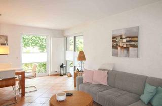 Wohnung kaufen in 64342 Seeheim-Jugenheim, Seeheim-Jugenheim - Möblierte, hochwertig sanierte Erdgeschosswohnung mit kleiner Gartenoase