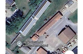 Anlageobjekt in Düsedauer Straße 21, 39606 Osterburg, Gewerbehalle in Industriegebiet - Photovoltaikanlagen Übernahme möglich - 15% Rendite