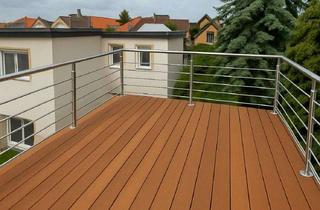 Wohnung kaufen in 65474 Bischofsheim, *Provisionsfrei* Frisch kernsanierte 109 m²-Maisonette mit großer Terrasse & Gartenblick