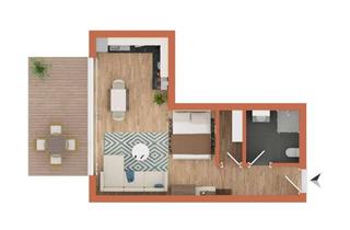 Wohnung mieten in Nürnberger Straße 47 A, 91220 Schnaittach, Helle 1-Zimmer-Wohnung mit Terrasse in Schnaittach bei Nürnberg.