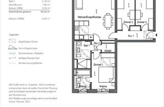 Wohnung mieten in Parkstraße 28, 13585 Spandau, Exklusive 4-Zimmer Wohnung mit Balkon im 4. OG in Berlin-Spandau