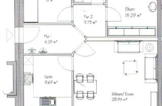 Wohnung mieten in 79576 Weil am Rhein, Zentrale 3-Zimmer-Wohnung (86m²) mit Balkon, Tiefgaragenplatz