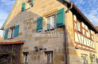 Doppelhaushälfte kaufen in 91207 Lauf, Charmantes Fachwerkhaus mit ausgebautem Dachboden