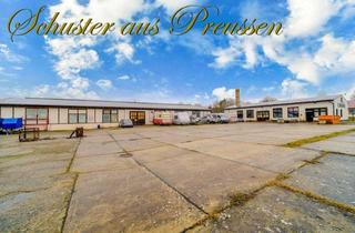 Anlageobjekt in 16348 Wandlitz, Schuster aus Preussen - Anlageobjekt mit Potential - Faktor 23,3 - ca. 2.100 m² Hallen auf ca. 7....