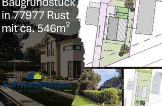 Grundstück zu kaufen in 77977 Rust, Attraktives und seltenes Baugrundstück in begehrter Lage! Rust – ca. 546 m² für Ihr Traumhaus