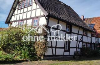 Immobilie kaufen in 31840 Hessisch Oldendorf, Gemütliches Fachwerkhaus & große Allzweck-Scheune *von privat*