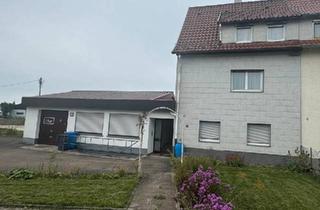 Doppelhaushälfte kaufen in 72469 Meßstetten, Meßstetten - Doppelhaushälfte mit angeschlossener Werkstatt und großem Garten