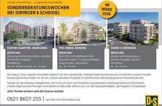 Wohnung kaufen in Otfried-Preußler-Straße, 68519 Viernheim, Viernheim Bannholzgraben II: Geräumige 2 Zi. ETW mit Terrasse und eigenem Gartenanteil