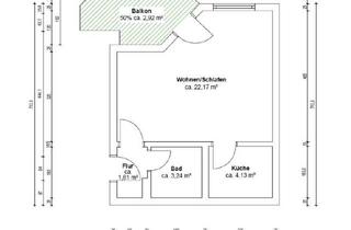 Wohnung kaufen in Schweriner Str. 2b, 76344 Eggenstein-Leopoldshafen, EBK, Balkon & Stellplatz - 1 Min zur S-Bahn - Sanierung bezahlt - Beste WEG in Eggenstein