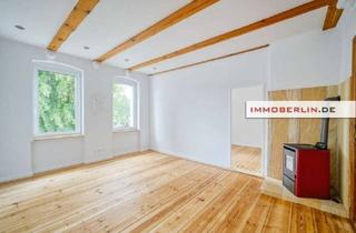 Wohnung kaufen in 13591 Staaken, IMMOBERLIN.DE - Attraktive Lage! Zwei charaktervolle Wohnungen u.a. mit Garten