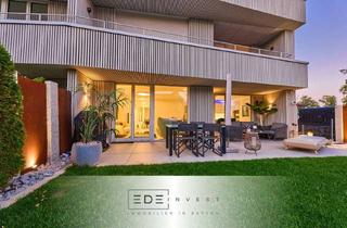 Wohnung kaufen in 82211 Herrsching, Luxuriöse 3-Zimmer-Gartenwohnung nur wenige Schritte zum Ammersee mit TG Stellplatz & Aufzug