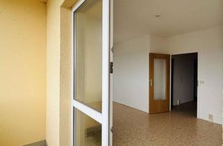 Wohnung mieten in Neuer Friedberg 36, 98527 Suhl, 5. Etage, voller Ausblick – 20 % Treppenrabatt! 3 Zimmer, Küche, Bad, Balkon