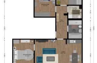 Wohnung mieten in Am Mühlenfeld, 15711 Königs Wusterhausen, 4 Zimmer Wohnung in KW