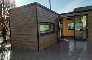 Gewerbeimmobilie mieten in Bahnhofsplatz, 85354 Freising, Modernes Café in Holzbauweise am Bahnhof Freising