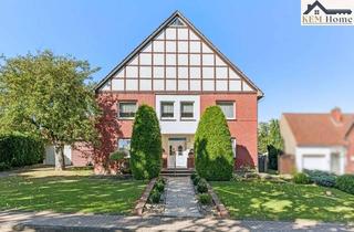 Haus kaufen in 32699 Extertal, Roter Backstein, weißes Fachwerk, Ein Haus wie aus dem Bilderbuch – Ihr Märchen im Grünen