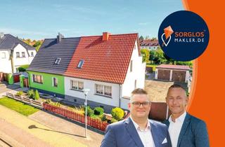 Doppelhaushälfte kaufen in 39164 Wanzleben, Doppelhaushälfte zum Verlieben – mit großem Garten, Balkon & vielfältigen Möglichkeiten