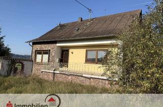 Haus kaufen in 66679 Losheim, Zweifamilienhaus mit Baugrundstück in Niederlosheim!