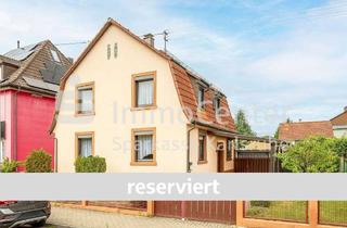 Einfamilienhaus kaufen in 76149 Neureut, Familienfreundlich und charmant: Einfamilienhaus mit Wintergarten, Scheune und Garten in Neureut