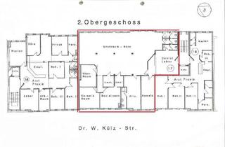 Büro zu mieten in Wilhelm Külz Strasse 2-16, 04552 Borna, Gewerbefläche für Praxen, Sozialstation, Büros etc. von 300qm in Borna... Provisionsfrei !!!