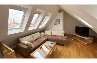 Immobilie mieten in Wagnerwirtsgasse 16, 85049 Ingolstadt, Hübsch möblierte 2 ZKB mit Galerie und Balkon, Stellplatz im Innenhof, Ingolstadt-Altstadt