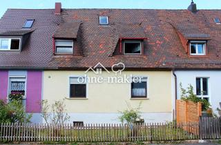 Haus kaufen in 91217 Hersbruck, Reihenmittelhaus mit zwei Wohnungen und Garten in ruhigem Wohngebiet