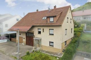 Haus kaufen in 72639 Neuffen, 1 bis 2-Familienhaus mit modernem Innenleben – Wohnen und Vermieten in Neuffen / Kappishäusern