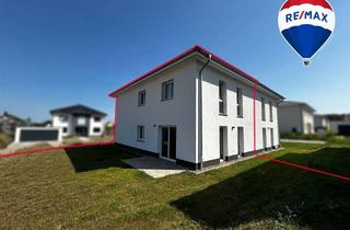 Haus mieten in 39116 Ottersleben, Neubau-Doppelhaushälfte mit durchdachtem Grundriss, Fußbodenheizung und großem Garten in Ottersleben